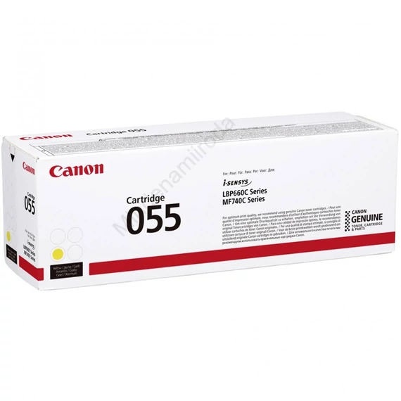 Canon CRG055 toner yellow ORIGINAL 2,1K