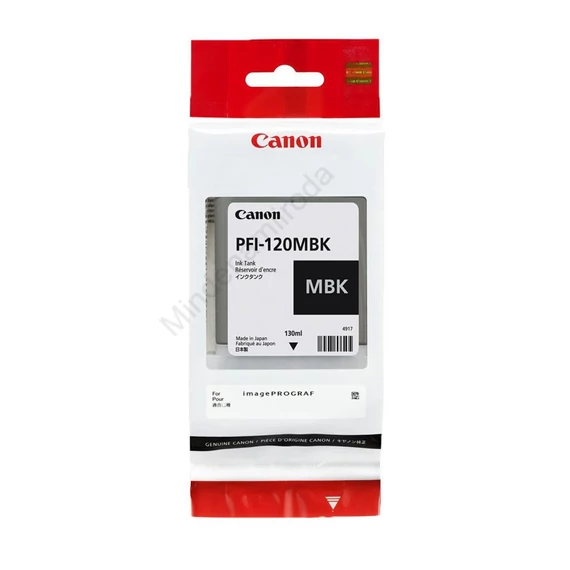 Canon PFI120 tintapatron matt black ORIGINAL