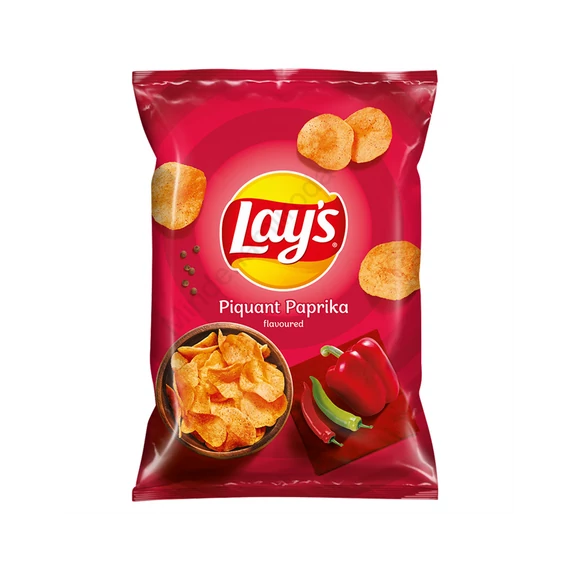 Chips, 60 g, LAYS, pikáns paprikás
