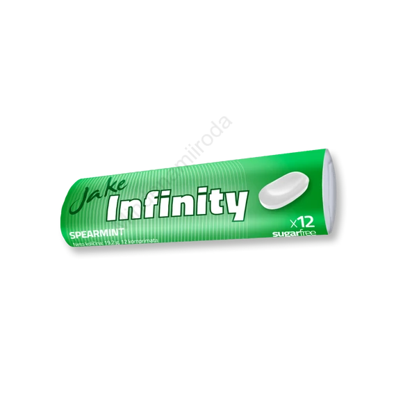 Cukorka mentolos, JAKE Infinity 12db/csomag