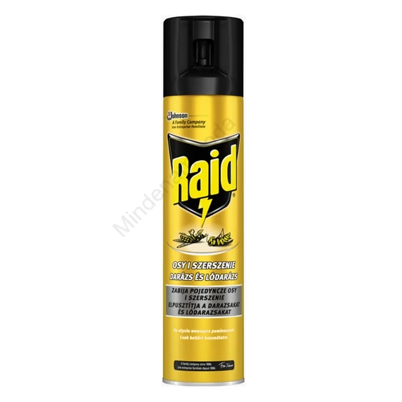 Darázsirtó aeroszol 300 ml beltéri használatra Raid
