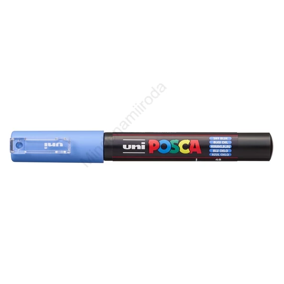 Dekormarker 0,7-1mm, Uni Posca PC-1M égszínkék