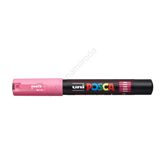 Dekormarker 0,7-1mm, Uni Posca PC-1M rózsaszín