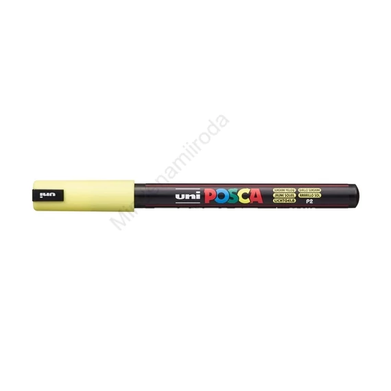 Dekormarker 0,7mm, Uni-Posca PC-1MR napsárga