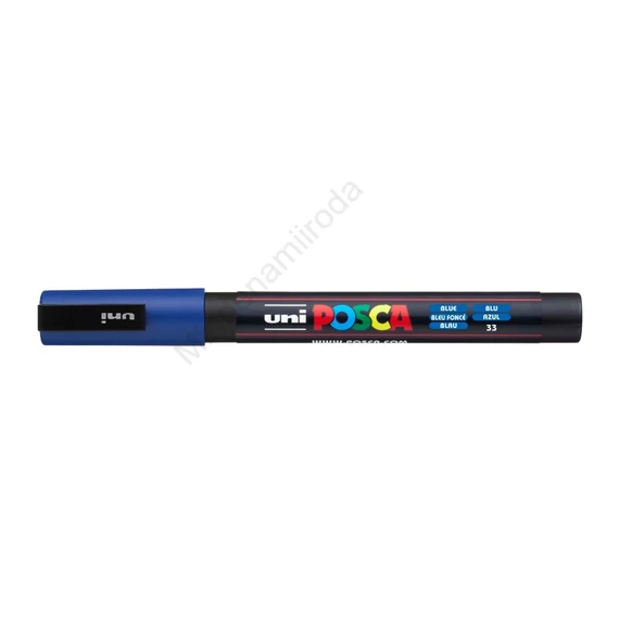 Dekormarker 0,9-1,3mm, Uni Posca PC-3M kék