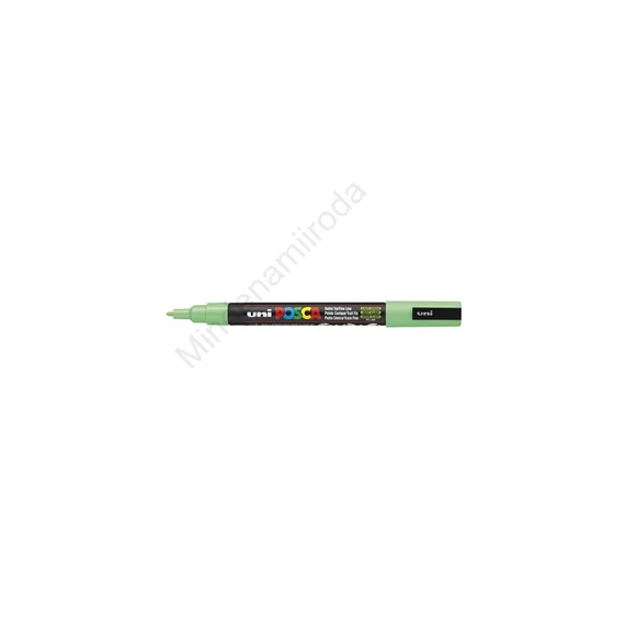 Dekormarker 0,9-1,3mm, Uni Posca PC-3M világoszöld