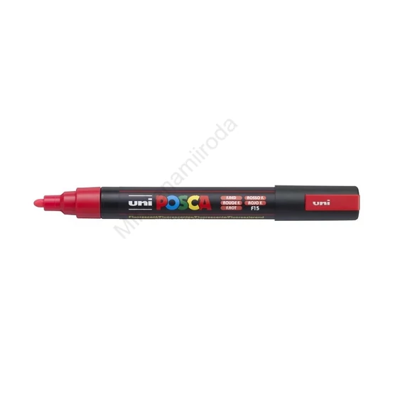 Dekormarker 1,8-2,5mm, Uni Posca PC-5M fluor piros
