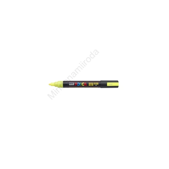 Dekormarker 1,8-2,5mm, Uni Posca PC-5M fluor sárga