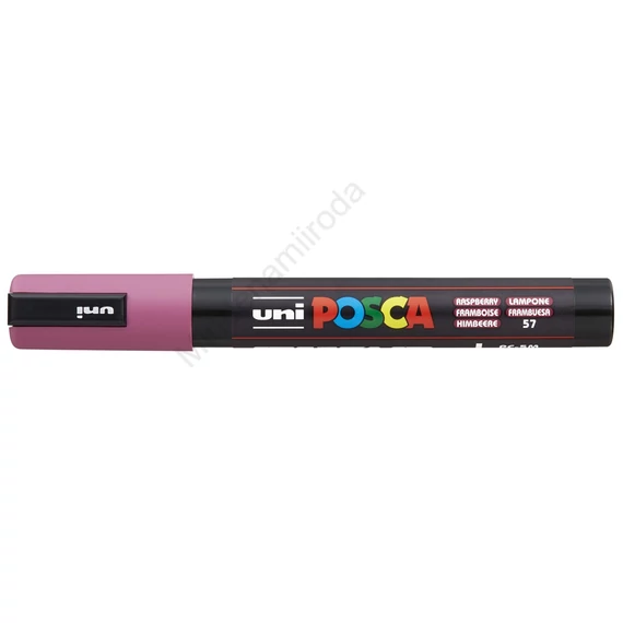 Dekormarker 1,8-2,5mm, Uni Posca PC-5M málna