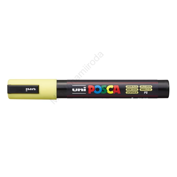 Dekormarker 1,8-2,5mm, Uni Posca PC-5M napsárga