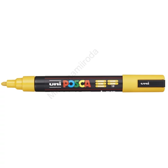Dekormarker 1,8-2,5mm, Uni Posca PC-5M okker