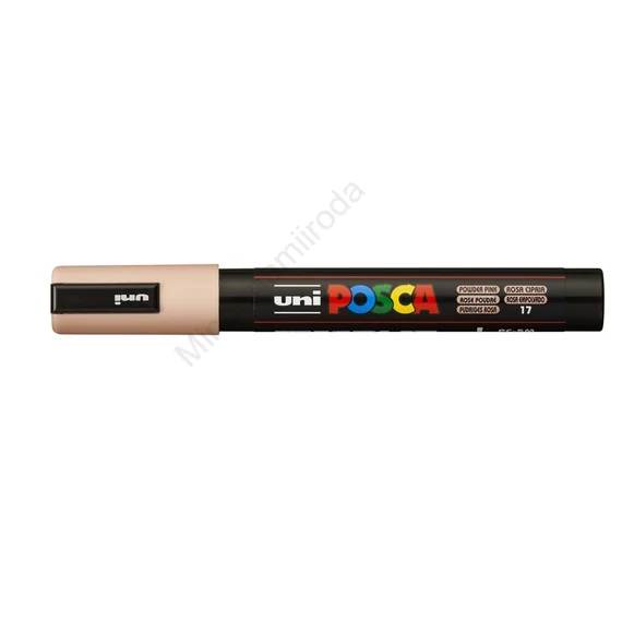 Dekormarker 1,8-2,5mm, Uni Posca PC-5M púder rózsaszín