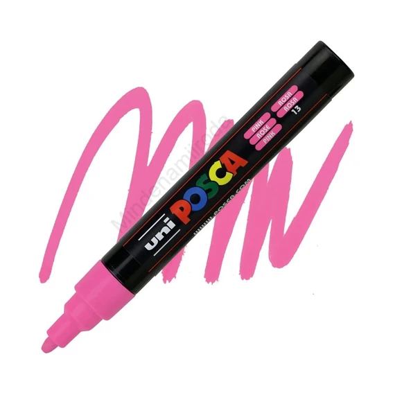 Dekormarker 1,8-2,5mm, Uni Posca PC-5M rózsaszín