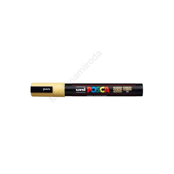 Dekormarker 1,8-2,5mm, Uni Posca PC-5M szalmasárga