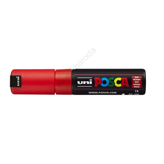 Dekormarker 4,5-5,5mm, Uni-Posca PC-7M piros