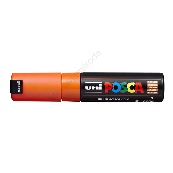 Dekormarker 4,5-5,5mm, Uni Posca PC-7M narancs