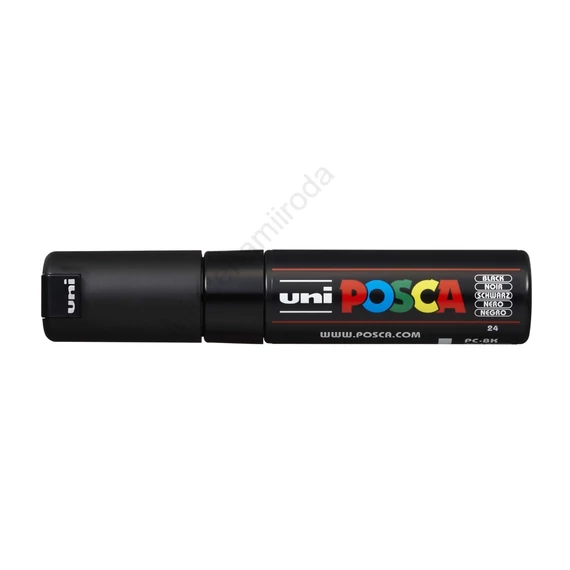 Dekormarker 8mm, Uni Posca PC-8K fekete
