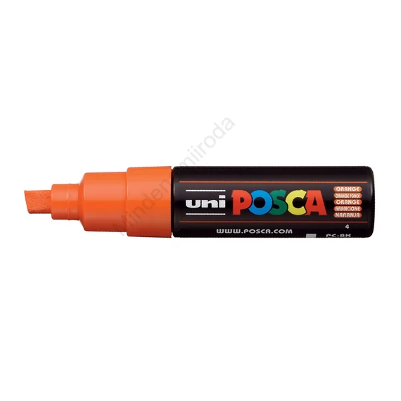 Dekormarker 8mm, Uni Posca PC-8K narancs