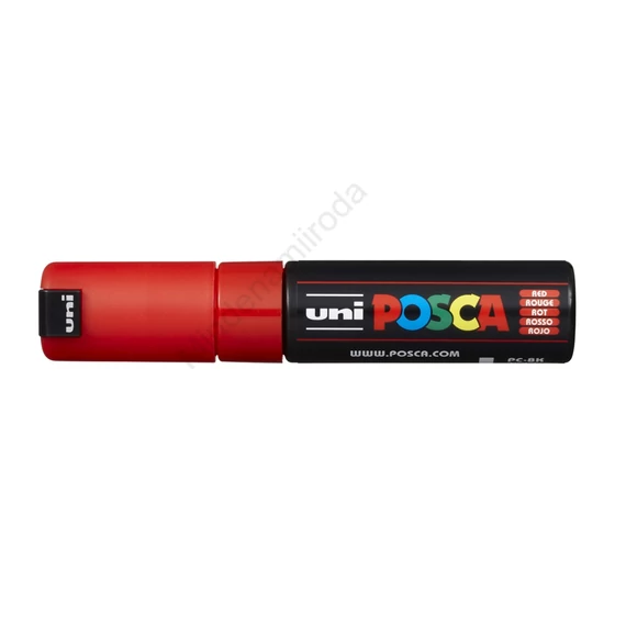 Dekormarker 8mm, Uni Posca PC-8K piros