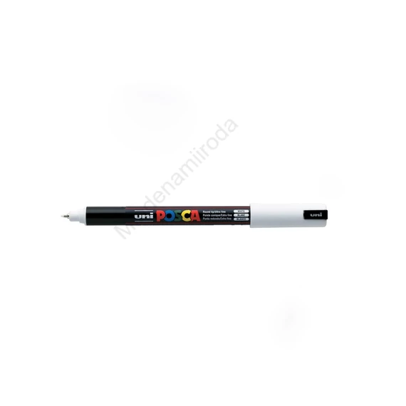 Dekormarker 0,7mm, Uni Posca PC-1MR fehér