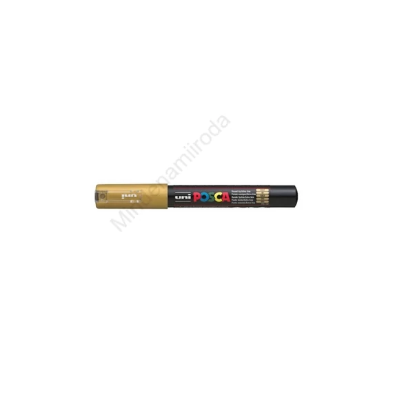 Dekormarker 0,7-1mm, Uni Posca PC-1M arany