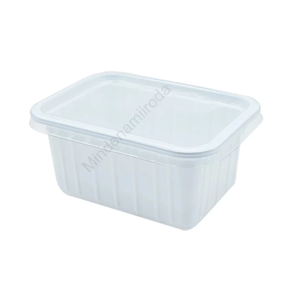 Doboz szögletes tető PP 500-1000 ml 50 db/csomag