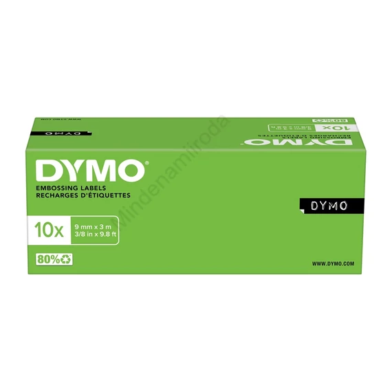 Feliratozógép szalag Dymo 520106 9mmx3m, ORIGINAL kék