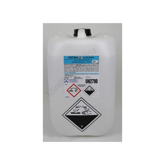 Ecetsav 50 %-os (technikai) 20 liter