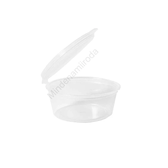 Elviteles doboz, szószos, öntetes egybefedeles 80 ml PP 50 db/csomag