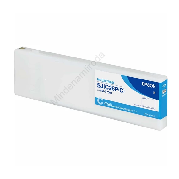 Epson SJIC26P tintapatron cyan ORIGINAL