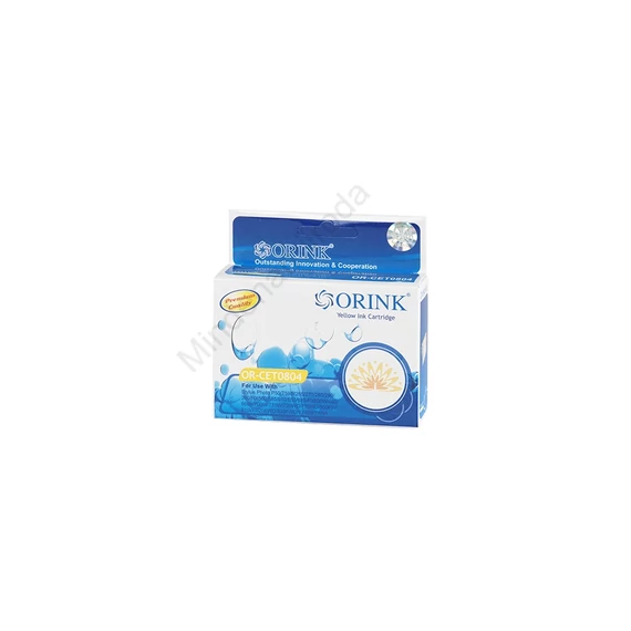 Epson T0804 tintapatron yellow ORINK