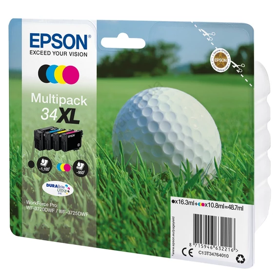 Epson T3476XL tintapatron multipack ORIGINAL