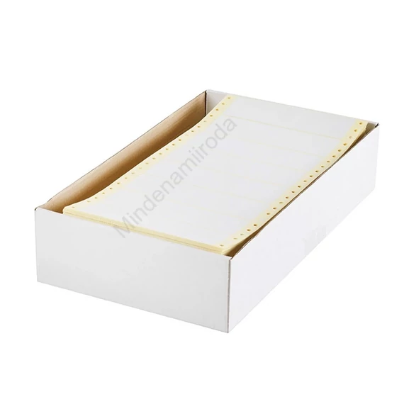 Etikett mátrix címke 120x48mm, 1pályás 500ív/doboz, Bluering®