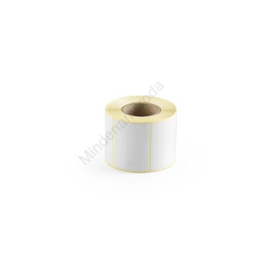 Etikett címke thermo, 40x70mm, tekercses, erős ragasztós 1000 címke/tekercs fehér