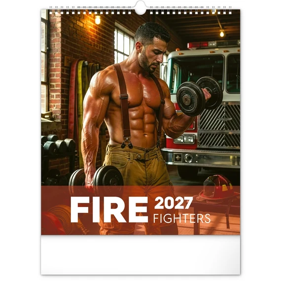 Falinaptár képes 300x340mm, Dreamy Firefighters Realsystem 2027.