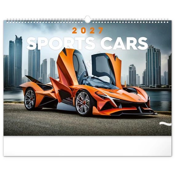 Falinaptár képes  480×330mm Cars  Realsystem 2027.
