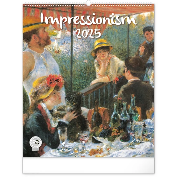 Falinaptár képes  480×560mm Impressionism  Realsystem 2026.