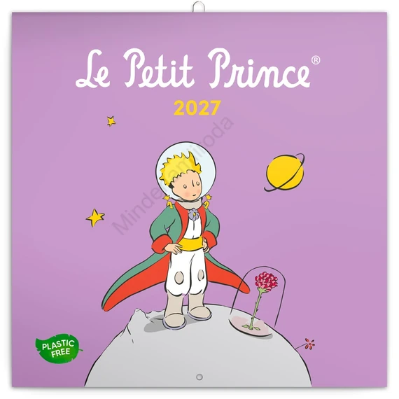 Falinaptár képes lemeznaptár 300x300mm, Le Petit Prince Realsystem 2027.