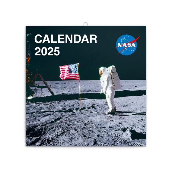 Falinaptár képes lemeznaptár 300x300mm, NASA Realsystem 2026.