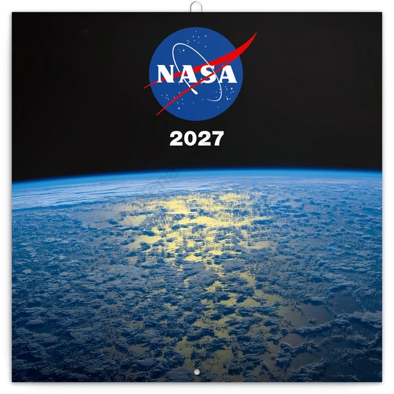 Falinaptár képes lemeznaptár 300x300mm, NASA Realsystem 2027.