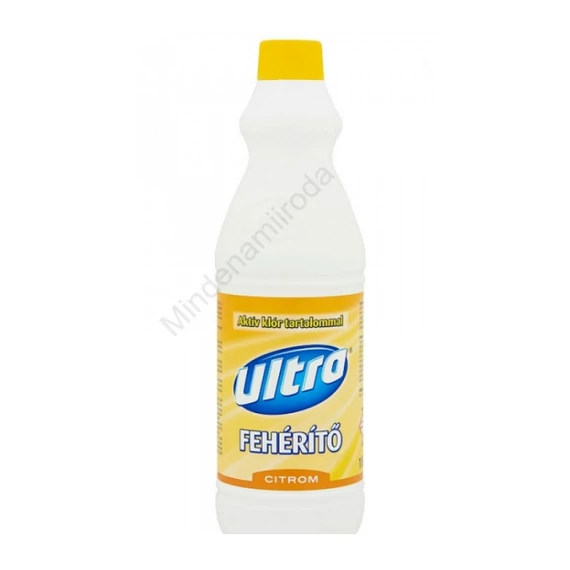 Fehérítő folyadék 1 liter Ultra fehérítő Citrom