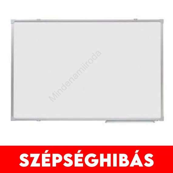 Fehértábla mágneses alukeretes 100x150cm, 1 db/doboz, Bluering® ÉRTÉKCSÖKKENT!