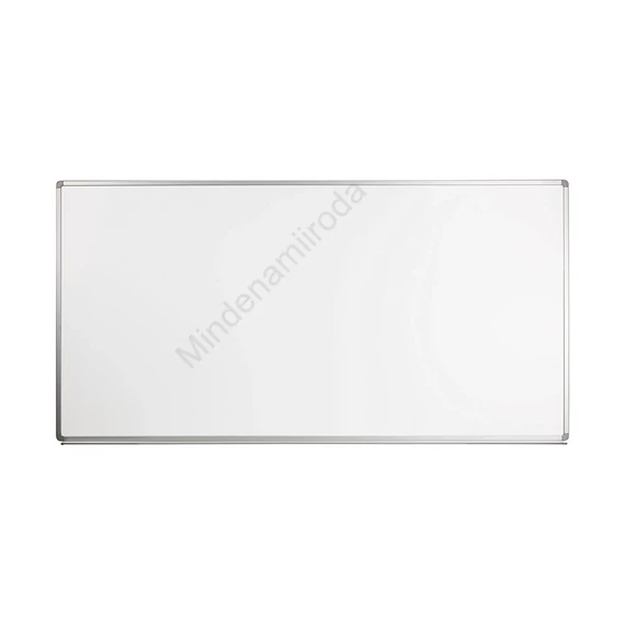 Fehértábla mágneses alukeretes 120x240cm, 1 db/doboz, Deli