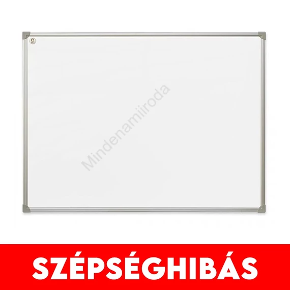 Fehértábla mágneses alukeretes 90x120cm, 1 db/doboz, Bluering® ÉRTÉKCSÖKKENT!