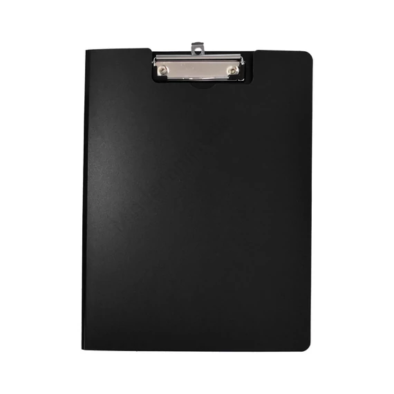 Felírótábla fedeles extra merev A4, PP Bluering® fekete