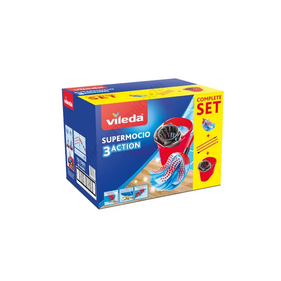 Felmosó szett mikroszálas_Supermocio Set Vileda_F1532V