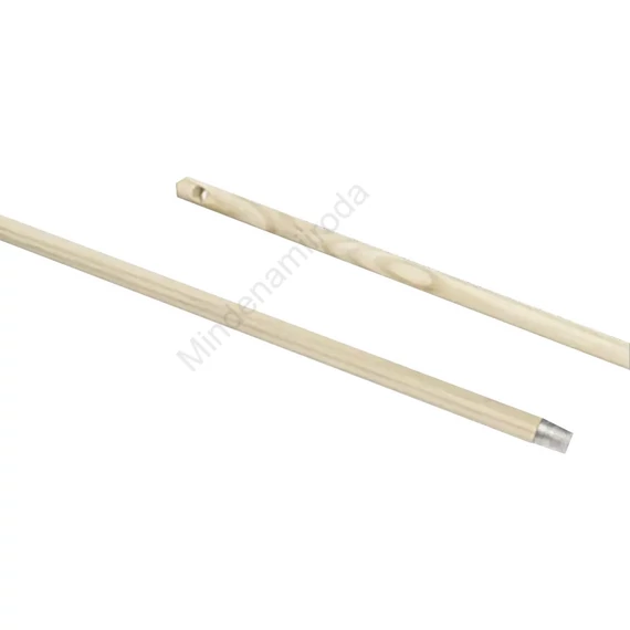 Felmosónyél / partvis nyél fa 140 cm fém menetes véggel