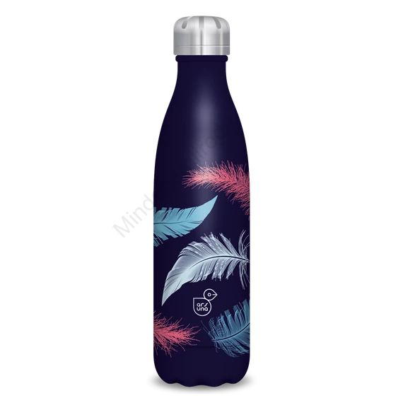 Fémkulacs duplafalú 500ml Ars Una Feather-dark (5170) 22