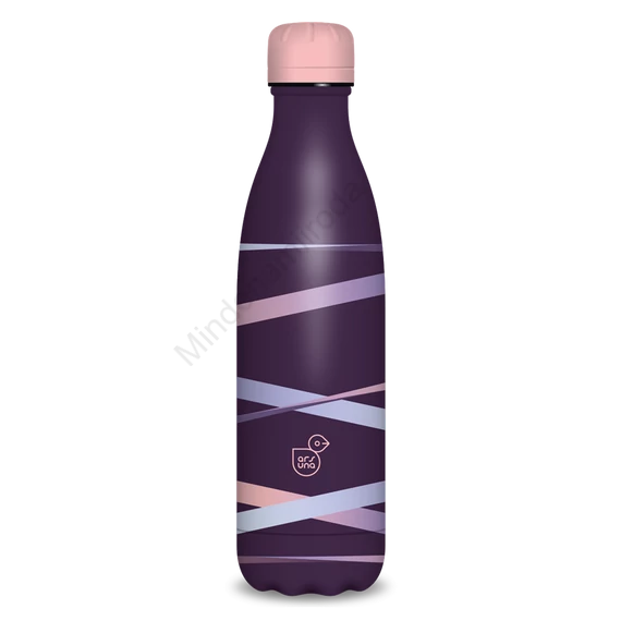 Fémkulacs duplafalú 500ml Ars Una Ribbon-purple (5168) 22