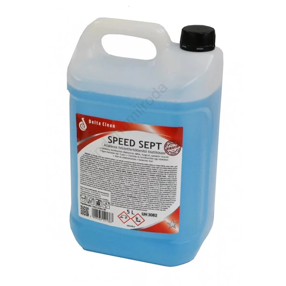 Fertőtlenítő hatású tisztítószer 5 liter Speed Sept